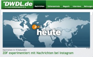 ZDF experimentiert mit Instagram